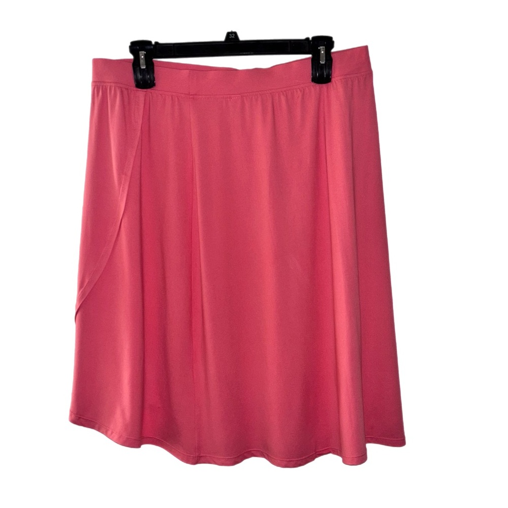 Cuddl Duds Chic Coral Women's Midi Skirt NWOT - Picture 3 of 8